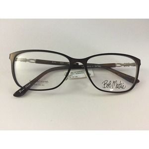 New Bob Mackie Eyeglasses Swarovski Crystals 56-16-145 Frames